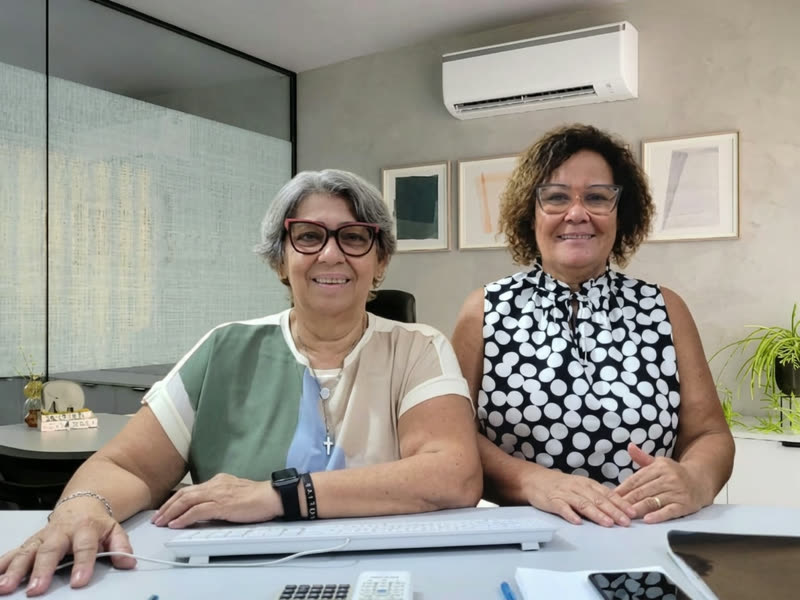 Dra. Liana e Dra. Aurora, advogadas previdenciárias em Itaboraí